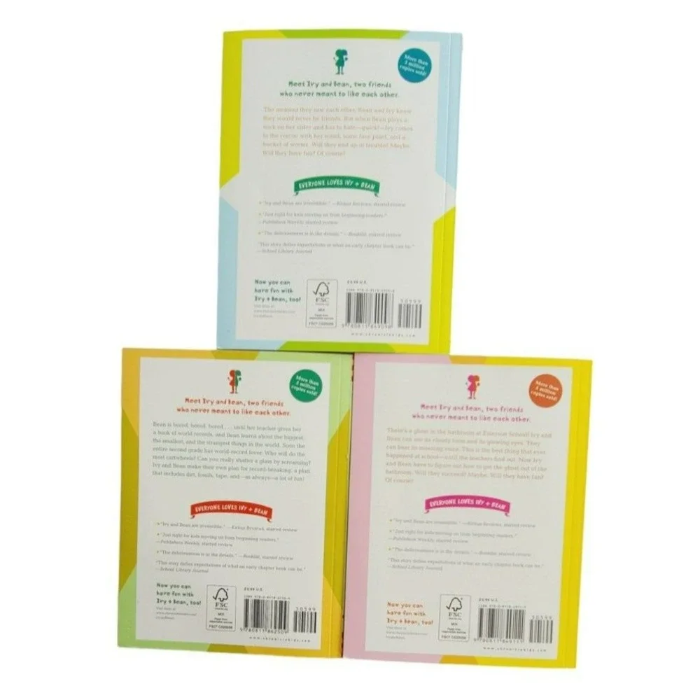 Ivy + Bean Books 1-3 Set Annie Barrows Sophie Blackall Paperback Chapter Books
